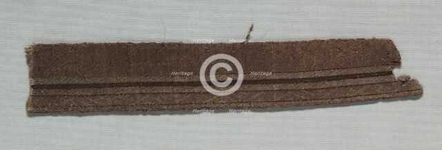 Two Galloon Fragments Mounted Together, late 1000s. Creator: Unknown.