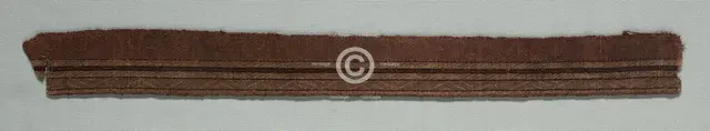 Two Galloon Fragments Mounted Together, late 1000s. Creator: Unknown.