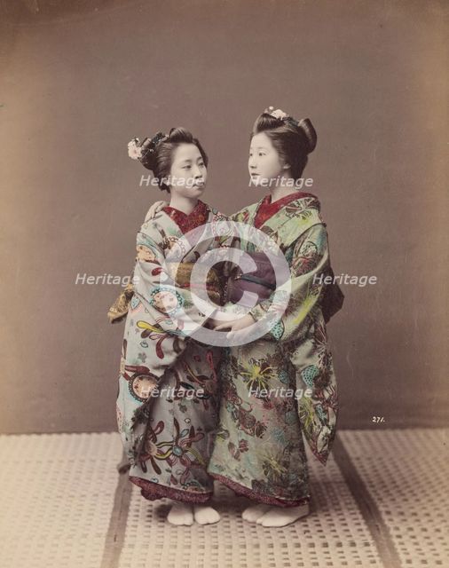 Two Geishas, c1885. Creator: Unknown.