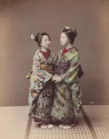 Two Geishas, c1885. Creator: Unknown