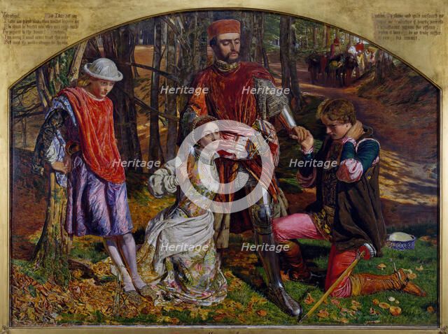 Two Gentlemen of Verona, 1850-1851. Creator: William Holman Hunt.