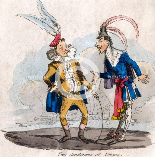 'Two Gentlemen of Verona'. Artist: Unknown