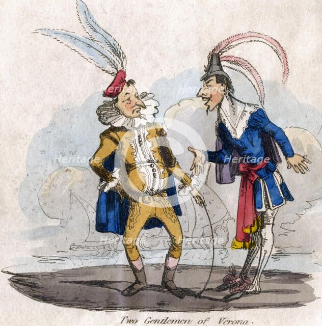 'Two Gentlemen of Verona'. Artist: Unknown