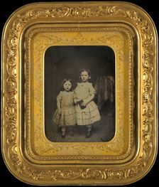 Two Girls, 1851-52. Creator: Unknown