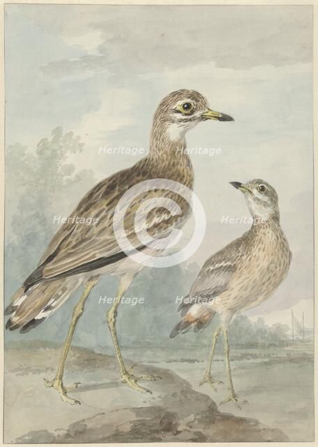 Two -grielen, 1777. Creator: Aert Schouman.