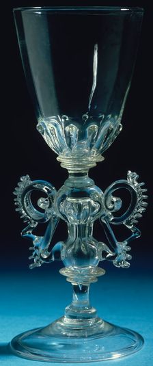 Two-handed goblet, (17th century?). Creator: Unknown