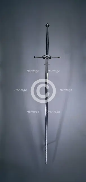 Two-Handed Sword, 1550-1600. Creator: Unknown.