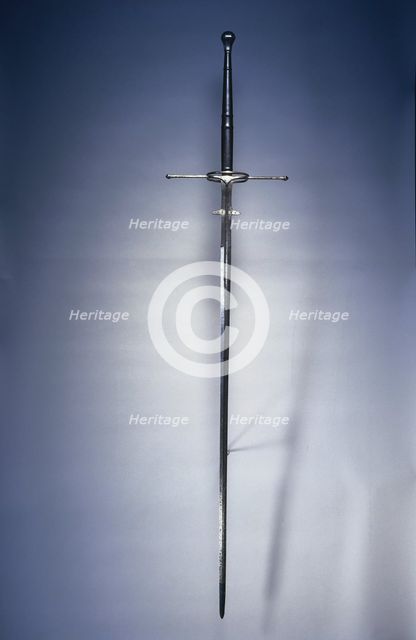 Two-Handed Sword, 1550-1600. Creator: Unknown.