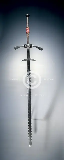 Two-Handed Sword, 1550-1600. Creator: Unknown.