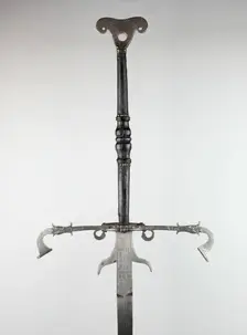 Two-Handed Sword for the Bodyguard of Julius, Duke of Brunswick-Lüneburg..., Germany, 1573. Creator: Unknown