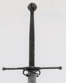 Two-Handed Sword, Germany, 1550/75. Creator: Unknown