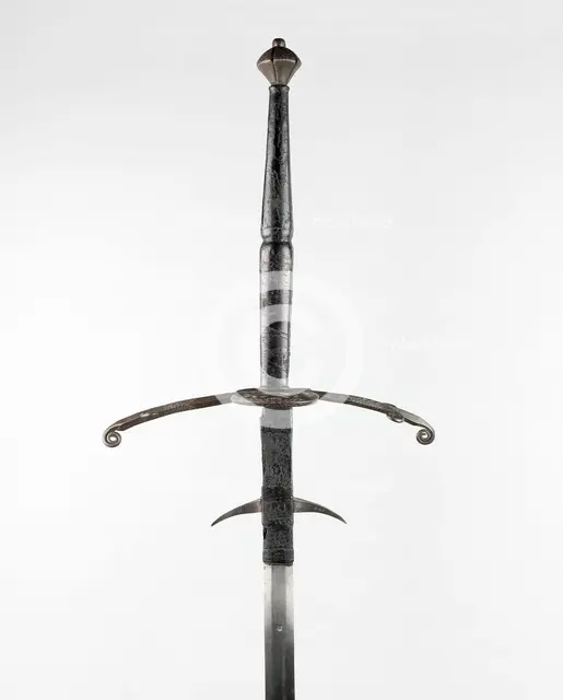 Two-Handed Sword, Germany, 1580-1600. Creator: Unknown.