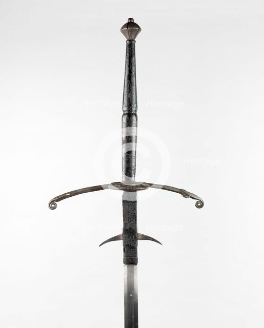 Two-Handed Sword, Germany, 1580-1600. Creator: Unknown.