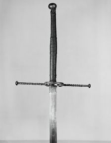 Two-Handed Sword, Germany, mid-16th century. Creator: Unknown