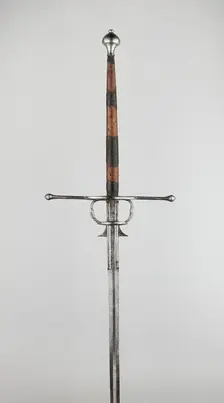 Two-Handed Sword, Germany, East, c. 1600. Creator: Unknown