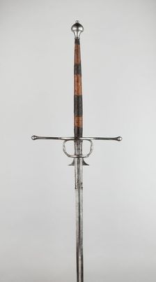 Two-Handed Sword, Germany, East, c. 1600. Creator: Unknown
