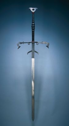 Two-Handed Sword of the State Guard of Julius of Brunswick-Lunüneburg, 1574. Creator: Unknown