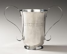 Two-Handled Cup, C. 1726 Creator: Unknown