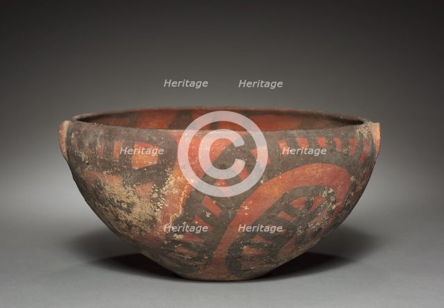 Two-Handled Bowl, 1000-1500. Creator: Unknown.