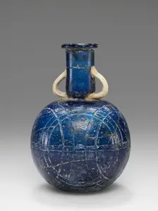 Two-handled Flask, 3rd-4th century A.D. Creator: Unknown