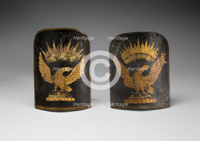 Two Hat Plates, 1810/30. Creator: Unknown.