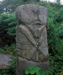 Two-headed Celtic Janus figure, 5th century