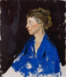 Two Hour Study of Head (Blanche Stillson), about 1920s. Creator: Charles Webster Hawthorne