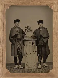 Two Japanese Men, about 1870s-1890s. Creator: Unknown