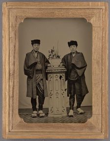 Two Japanese Men, about 1870s-1890s. Creator: Unknown