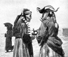 Two Jewish women, Greece, 1922.Artist: HA Fawcett