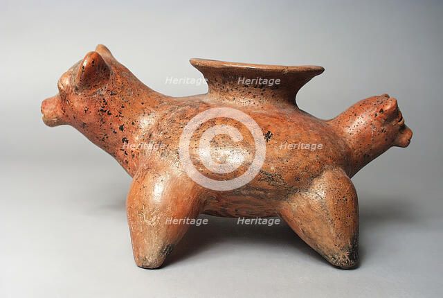 Two Joined Dogs, 200 B.C.-A.D. 500. Creator: Unknown.