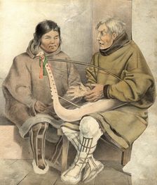 Two Khantas, 2nd half of 19th century. Creator: Mikhail Znamensky