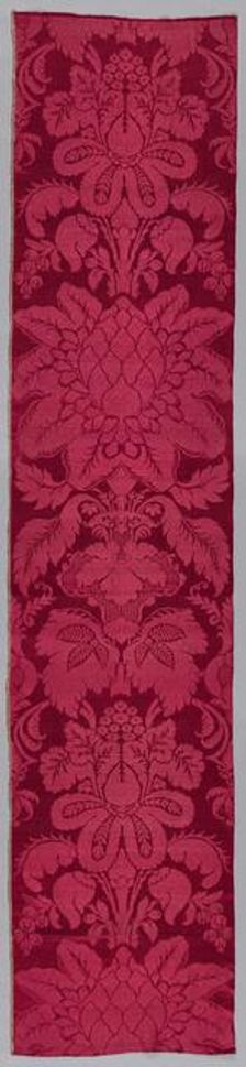 Two Large Damask Cloths, 1600s. Creator: Unknown