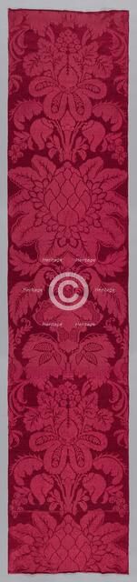 Two Large Damask Cloths, 1600s. Creator: Unknown.