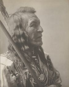 Two Leggings, 1908. Creator: Edward Sheriff Curtis