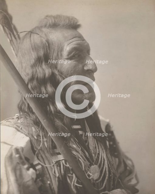 Two Leggings, 1908. Creator: Edward Sheriff Curtis.