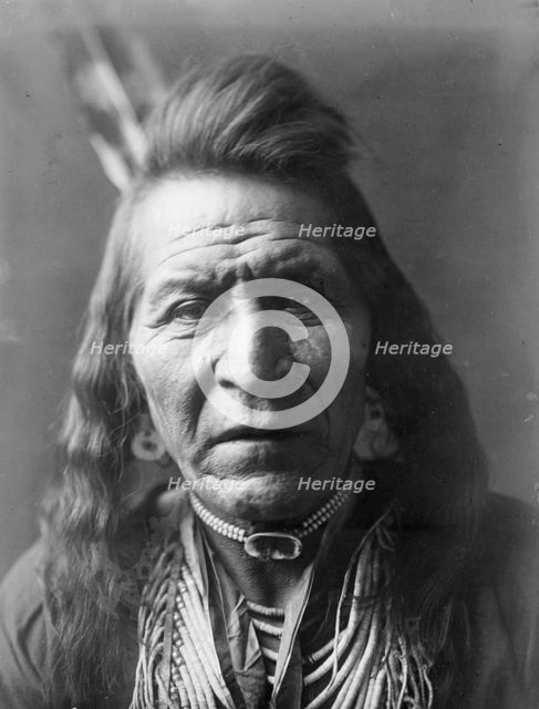 Two Leggings, c1908. Creator: Edward Sheriff Curtis.
