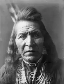 Two Leggings, c1908. Creator: Edward Sheriff Curtis