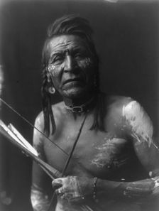 Two Leggings [D]-Apsaroke, c1908. Creator: Edward Sheriff Curtis