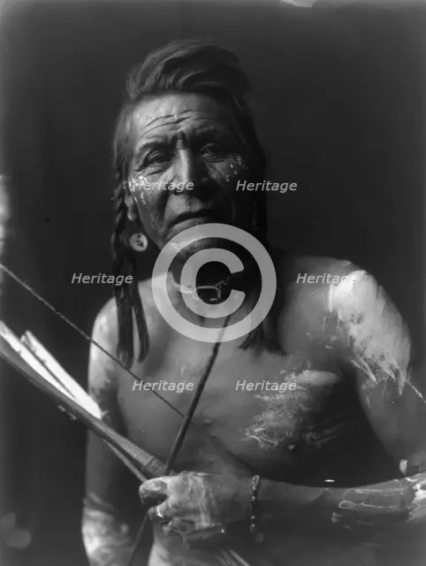 Two Leggings [D]-Apsaroke, c1908. Creator: Edward Sheriff Curtis.