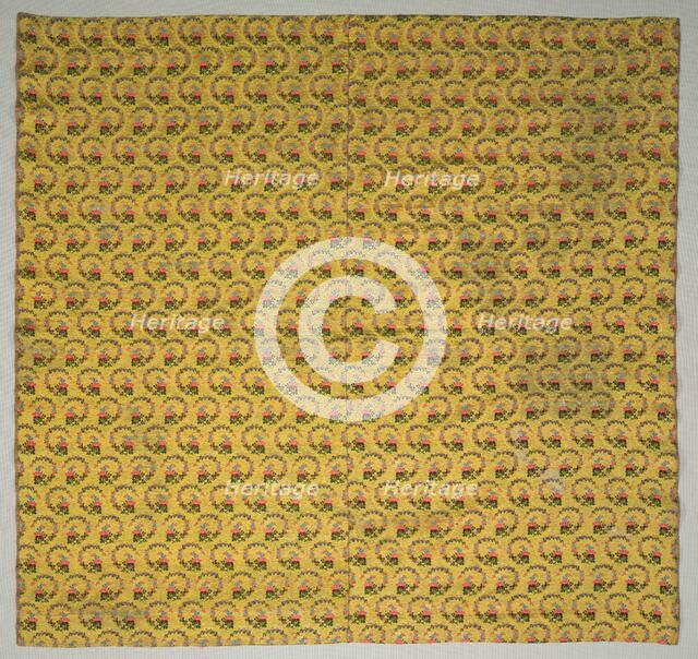 Two Loom Widths Sewn Together, 1800s - early 1900s. Creator: Unknown.