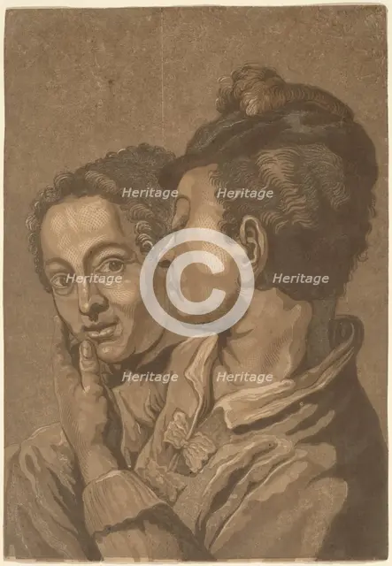 Two Lovers. Creator: John Baptist Jackson.