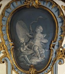 Two painters, between 1735 and 1745. Creator: Unknown