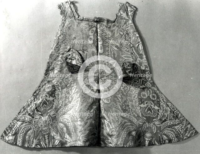 Two Panels and Two Fragments from an Image Robe, France, c. 1729/30. Creator: Unknown.