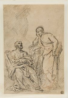 Two Philosophers, n.d. Creator: Unknown