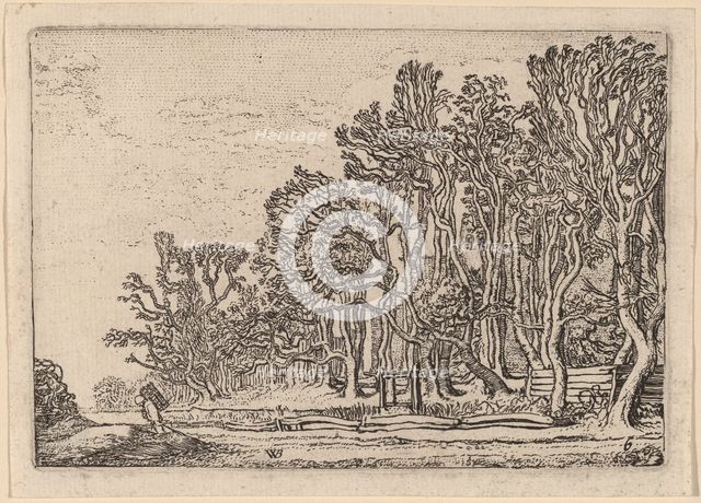Two Plank Hedges, 1621. Creator: Willem Pietersz. Buytewech.
