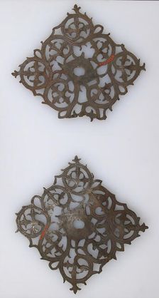 Two Plates, German, late 15th century. Creator: Unknown