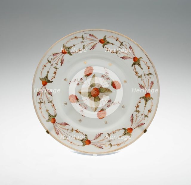 Two Plates, Newcastle-upon-Tyne, Early 19th century. Creator: Unknown.