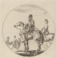 Two Polish Cavaliers. Creator: Stefano della Bella