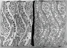 Two Printing Blocks, England, c. 1860. Creator: Unknown